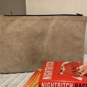 American Apparel Suede Pouch LARGE